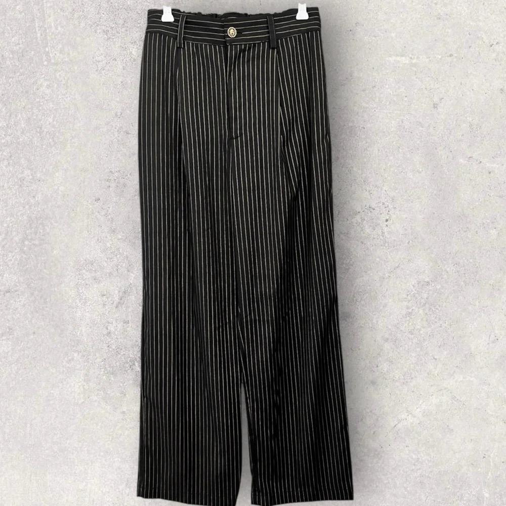 Alex & Sophia Pin Striped Trouser Pants